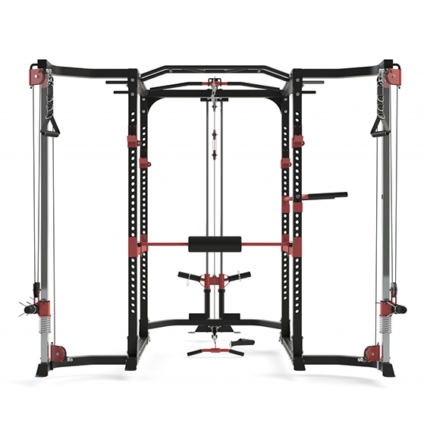 GPC06CL Multi Power Rack + Lat Tower+ Cable Crossover