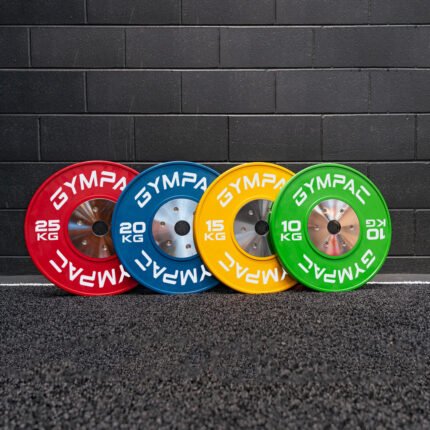 GFB07 Premium Rubber Competition Bumper Plates 